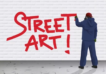 Poster Graffiti STREET ART - Graffiti - expression - Art urbain