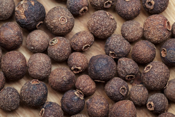 grains of black pepper