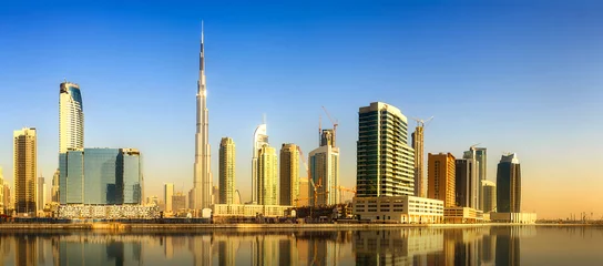 Poster Business bay of Dubai, UAE