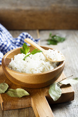 Homemade sauerkraut with spices