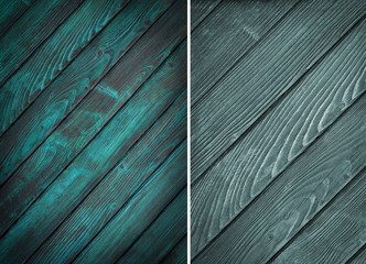Obraz premium Wood texture. Lining boards wall. Wooden background. pattern. Showing growth rings. set