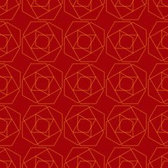 Geometrical seamless pattern