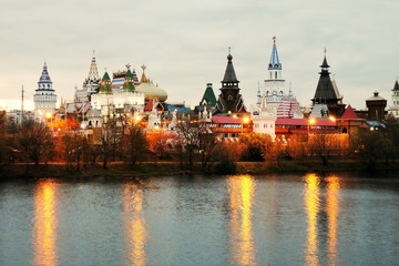 Fototapeta premium Izmailovo manor in Moscow.
