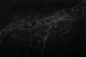 Black marble natural pattern for background, abstract natural marble black and white