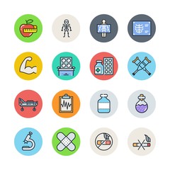 Medicine icons