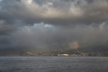 Naklejka na ściany i meble View of Funchal. Madeira island. Portugal