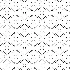 seamless pattern. Modern stylish texture. Repeating geometric tiles with dotted rhombus