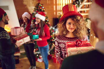 Giving presents for Christmas