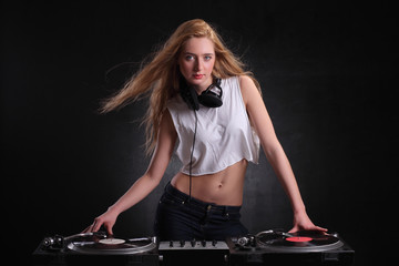 Beautiful DJ girl