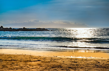 Beach view at Tenerife, Spain