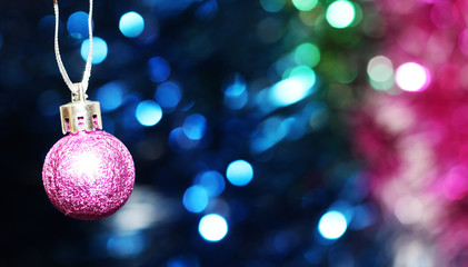 Obraz premium Christmas balls, new year 