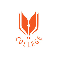 vector logo college