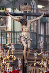 cristo de la hermandad de san Bernardo, semana santa de Sevilla