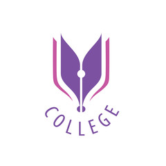vector logo college