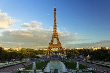 Fototapeta premium Ogrody Trocadero