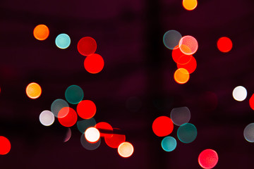 Christmas Lights Background 