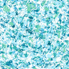 Winter Holiday grunge hand drawn seamless pattern. Vector frost Christmas background.