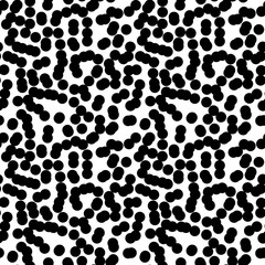 Seamless Pattern with Bacteria and Viruses