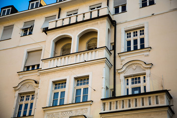 Obraz premium Altbau - Altbauhaus in München - Jugendstil