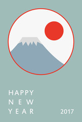 年賀状テンプレート2017