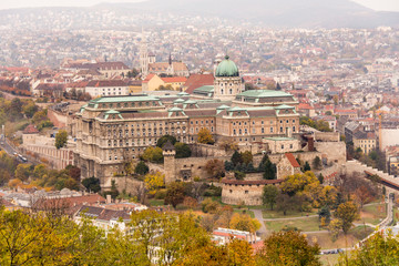 Obraz premium Budapest, Hungary, the Danube, the view of the city