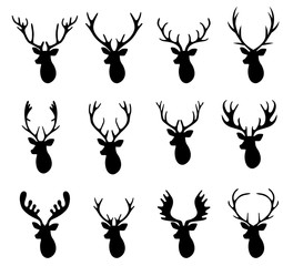 Deer Hunter Heads set.