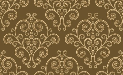 Seamless background with pattern. 