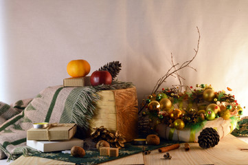 Christmas wreath decor new year