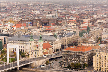 Budapest, Hungary, the Danube, the view of the city