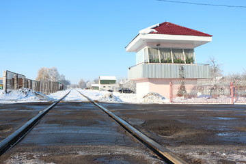 bad railway crossing