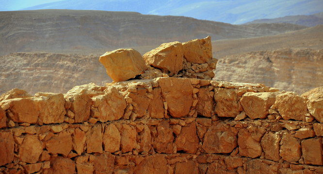 Blick von der Festung Masada