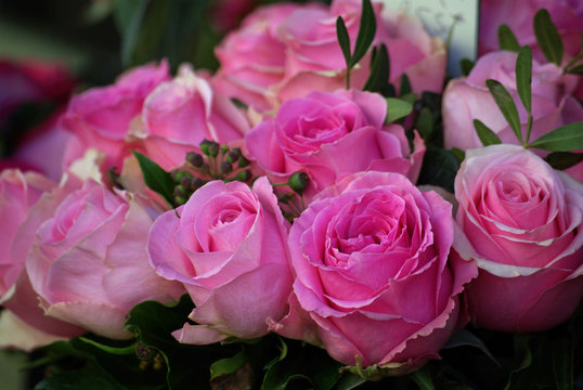 Bouquet de roses parfumées