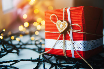 gift is on the table