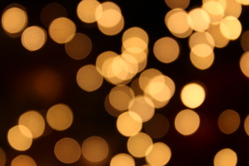 a bokeh photo of lights