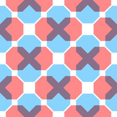 Vector seamless pattern. Modern stylish texture. Geometric ornament