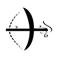 Isolated abstract symbol