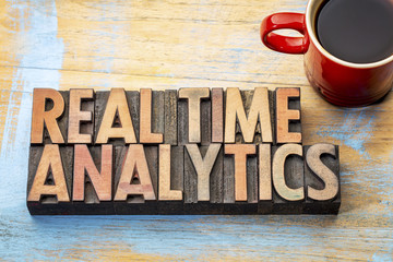 real time analytics wood type