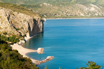 Strand von Capo Palinuro auf dem Cilento