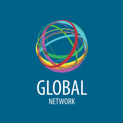 vector logo global network