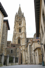 Fototapeta na wymiar Oviedo Cathedral.