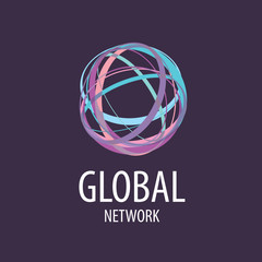 vector logo global network