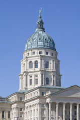 Fototapeta na wymiar Kansas State Capitol