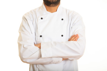 Chef isolated on white background