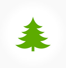 Green Christmas tree