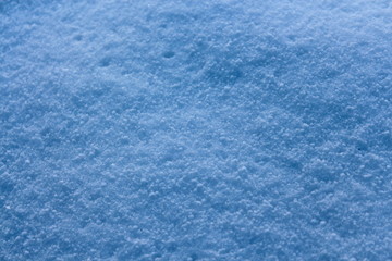 snow grains blue background