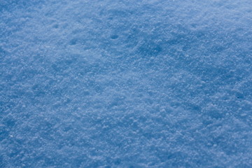 Fototapeta na wymiar snow grains blue background