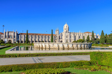 Jardim dos Jerónimos em Belém Lisboa © moedas1