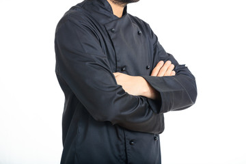 Chef isolated on white background
