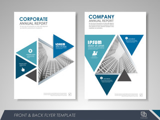 Business brochure design template
