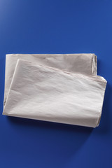 Blank newspaper